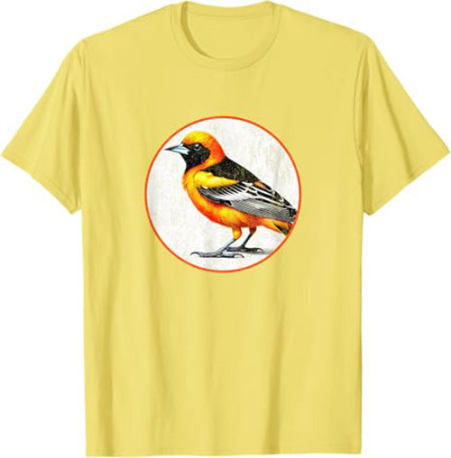 Altamira Oriole T-Shirt Retro Design by Bird.fan