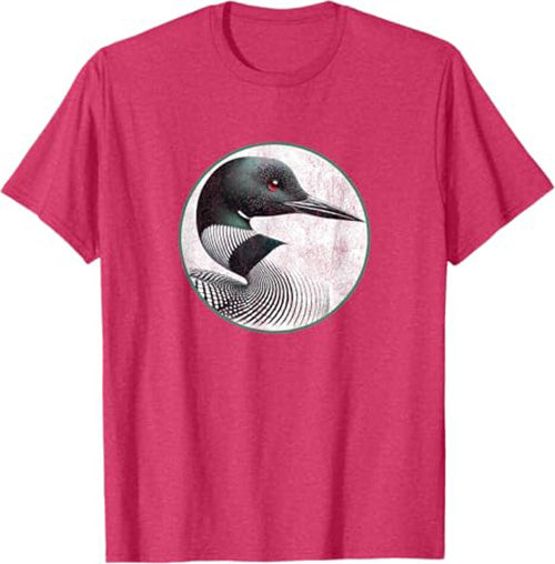 Arctic Loon T-Shirt Retro Design by Bird.fan