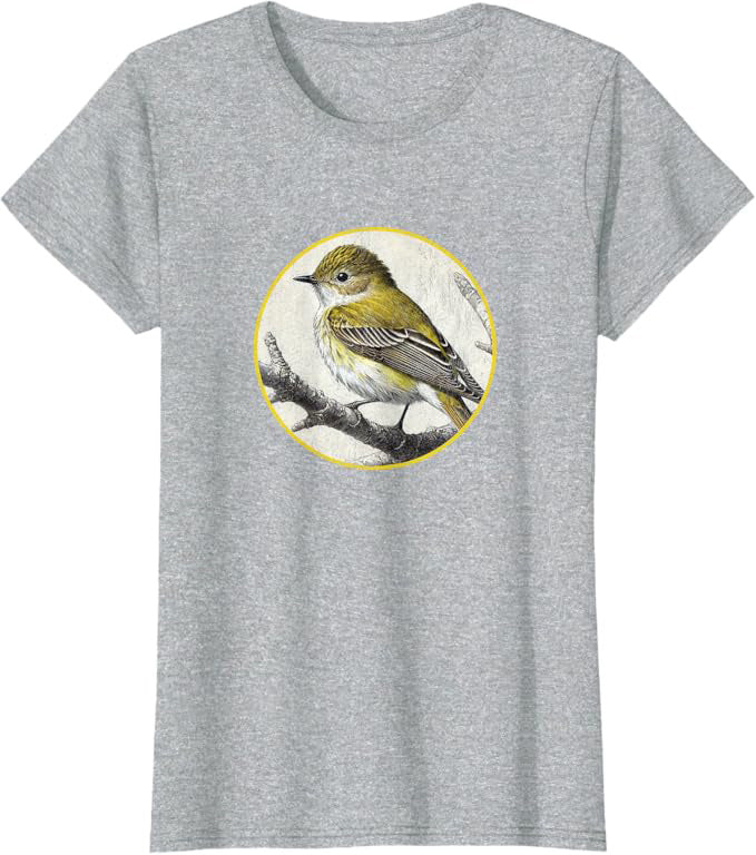 Acadian Flycatcher Women's Graphic Tee by Bird.fan