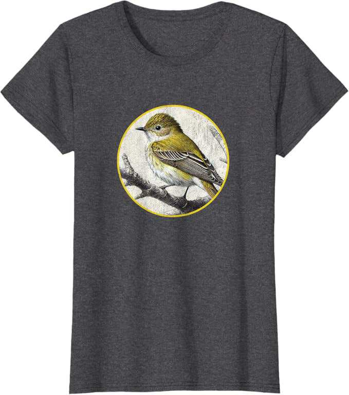 Acadian Flycatcher Women's Graphic Tee by Bird.fan