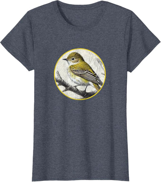 Acadian Flycatcher Women's Graphic Tee by Bird.fan
