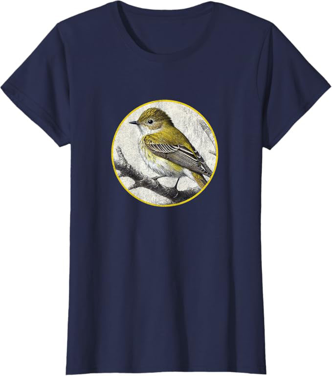 Acadian Flycatcher Women's Graphic Tee by Bird.fan