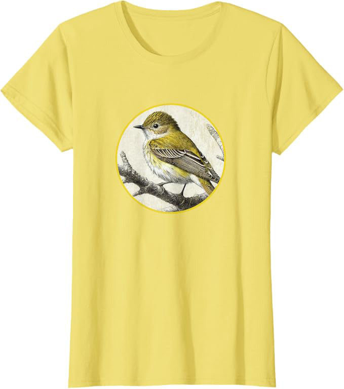 Acadian Flycatcher Women's Graphic Tee by Bird.fan