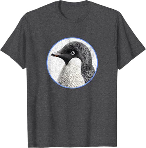 Adelie Penguin T-Shirt Retro Design by Bird.fan