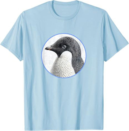 Adelie Penguin T-Shirt Retro Design by Bird.fan