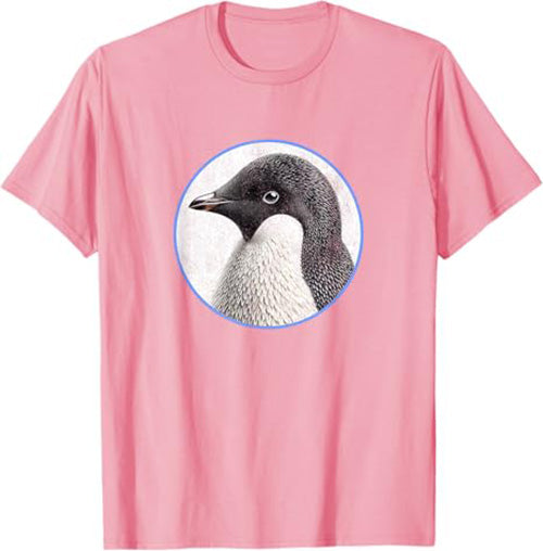 Adelie Penguin T-Shirt Retro Design by Bird.fan