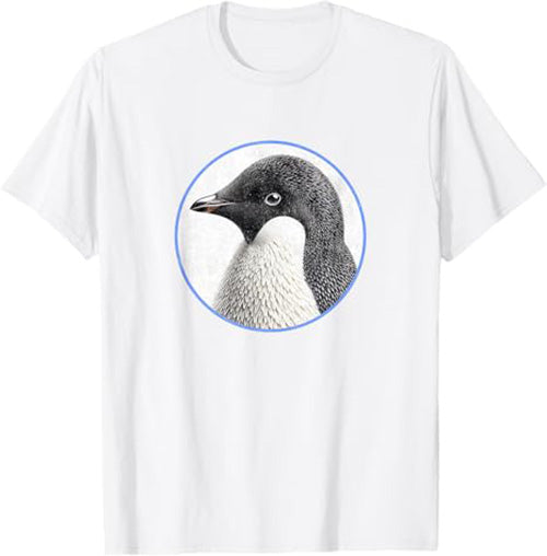 Adelie Penguin T-Shirt Retro Design by Bird.fan