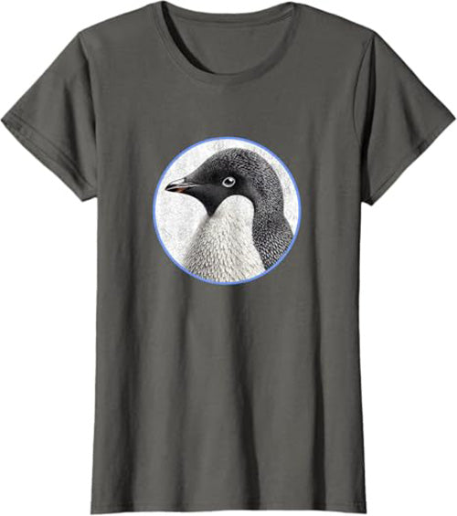 Adelie Penguin Women's Graphic Tee by Bird.fan