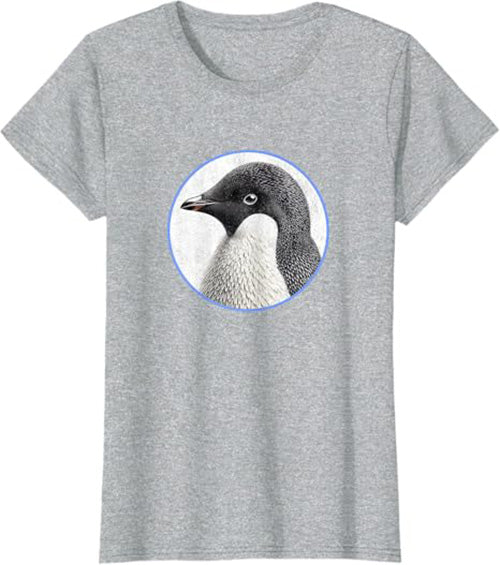 Adelie Penguin Women's Graphic Tee by Bird.fan