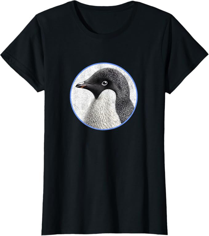 Adelie Penguin Women's Graphic Tee by Bird.fan
