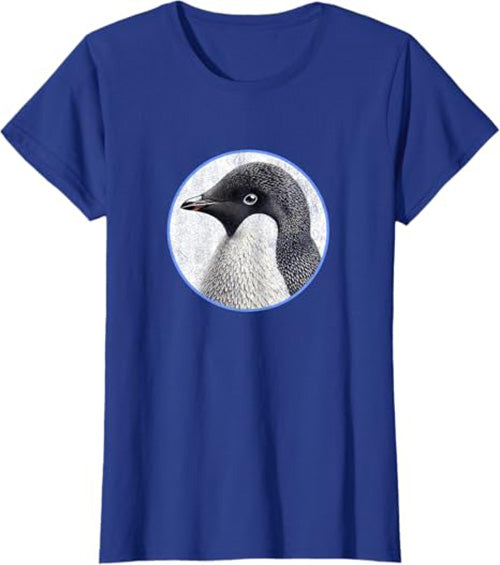 Adelie Penguin Women's Graphic Tee by Bird.fan