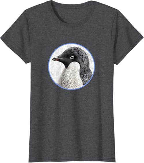 Adelie Penguin Women's Graphic Tee by Bird.fan