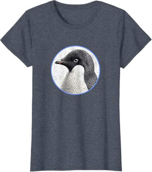 Adelie Penguin Women's Graphic Tee by Bird.fan