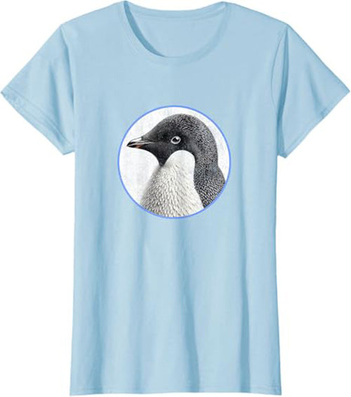 Adelie Penguin Women's Graphic Tee by Bird.fan