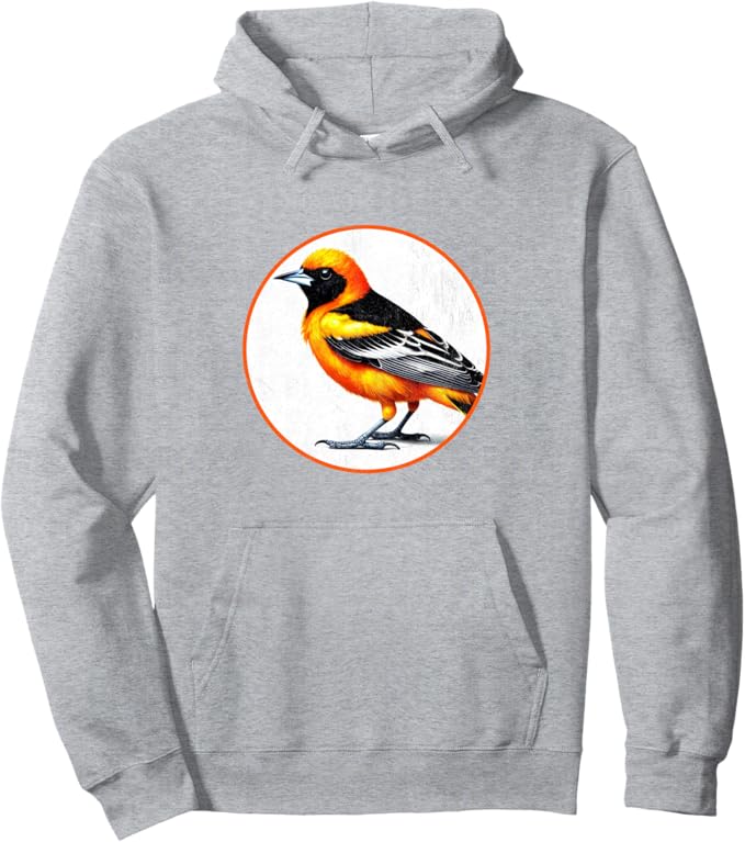 Retro Altamira Oriole Hoodie – Vintage Bird Design Sweatshirt
