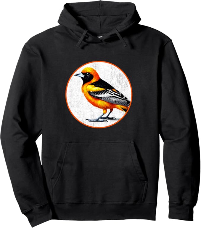 Retro Altamira Oriole Hoodie – Vintage Bird Design Sweatshirt