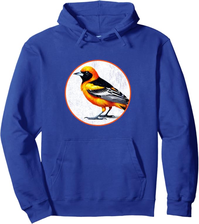 Retro Altamira Oriole Hoodie – Vintage Bird Design Sweatshirt
