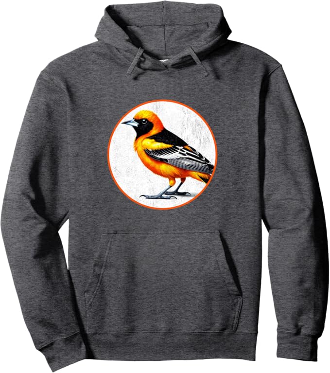 Retro Altamira Oriole Hoodie – Vintage Bird Design Sweatshirt
