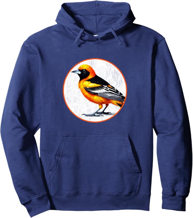Retro Altamira Oriole Hoodie – Vintage Bird Design Sweatshirt
