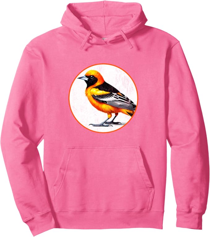 Retro Altamira Oriole Hoodie – Vintage Bird Design Sweatshirt