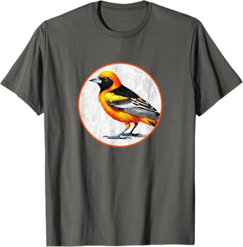 Altamira Oriole T-Shirt Retro Design by Bird.fan