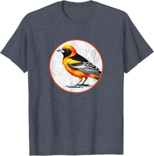 Altamira Oriole T-Shirt Retro Design by Bird.fan