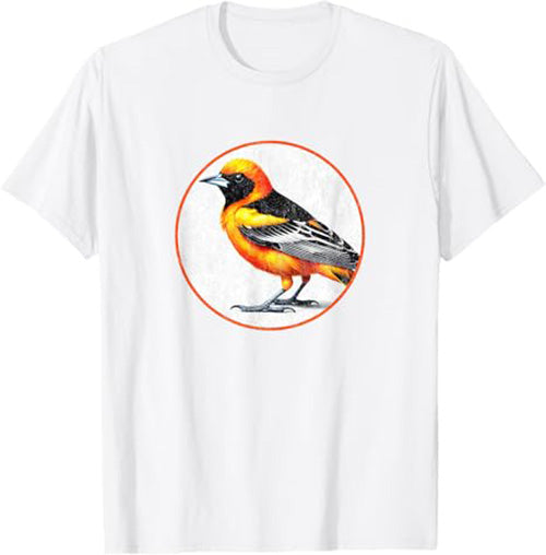 Altamira Oriole T-Shirt Retro Design by Bird.fan