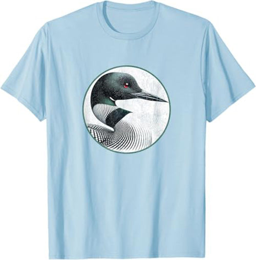 Arctic Loon T-Shirt Retro Design by Bird.fan