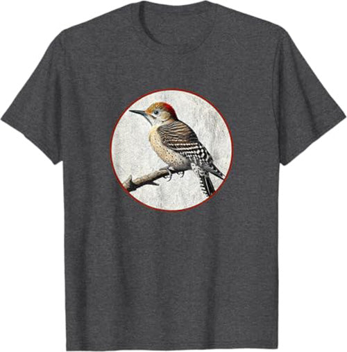 Arizona Woodpecker T-Shirt Retro Design by Bird.fan