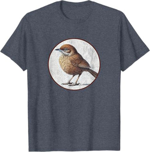 Abbott's Babbler T-Shirt Retro Design by Bird.fan