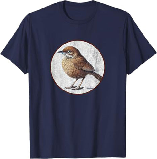 Abbott's Babbler T-Shirt Retro Design by Bird.fan