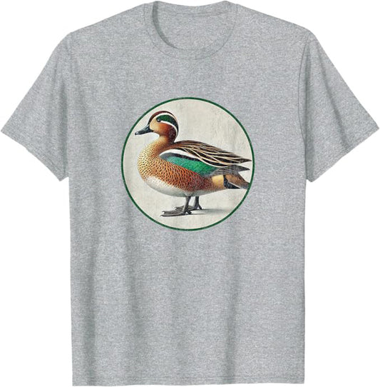 Baikal Teal T-Shirt Retro Design by Bird.fan
