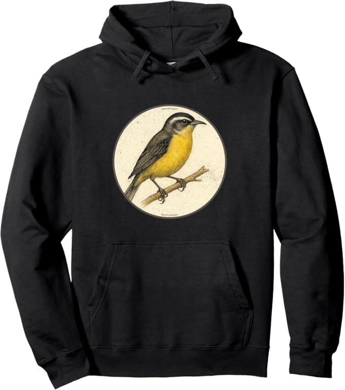 Retro Bananaquit Hoodie – Vintage Bird Design Sweatshirt