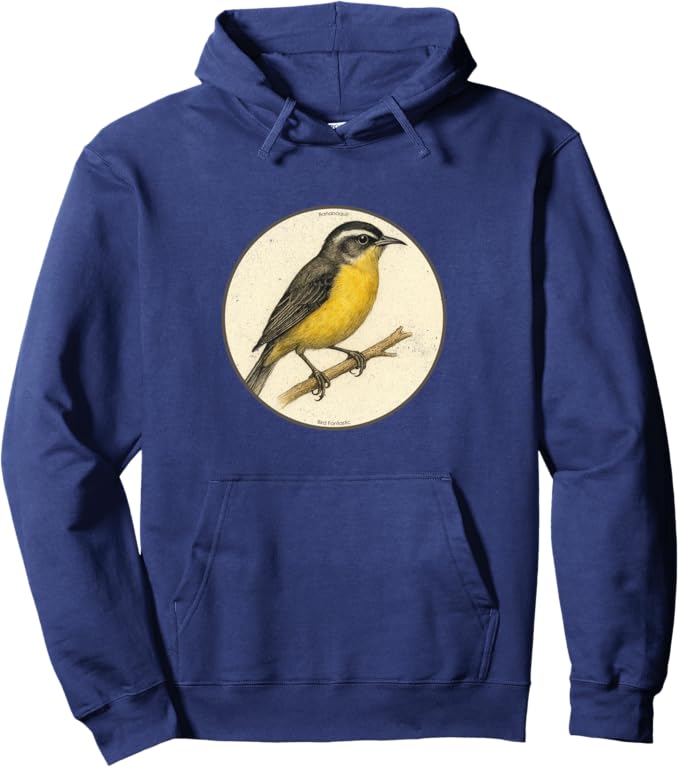 Retro Bananaquit Hoodie – Vintage Bird Design Sweatshirt