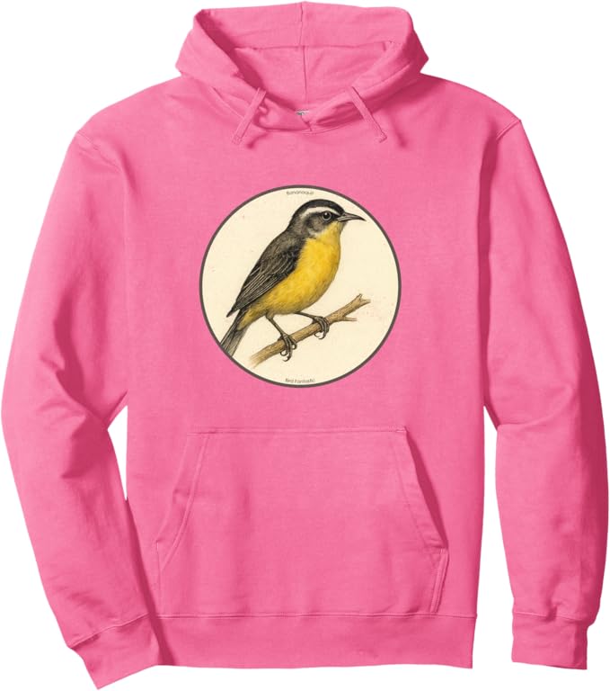 Retro Bananaquit Hoodie – Vintage Bird Design Sweatshirt