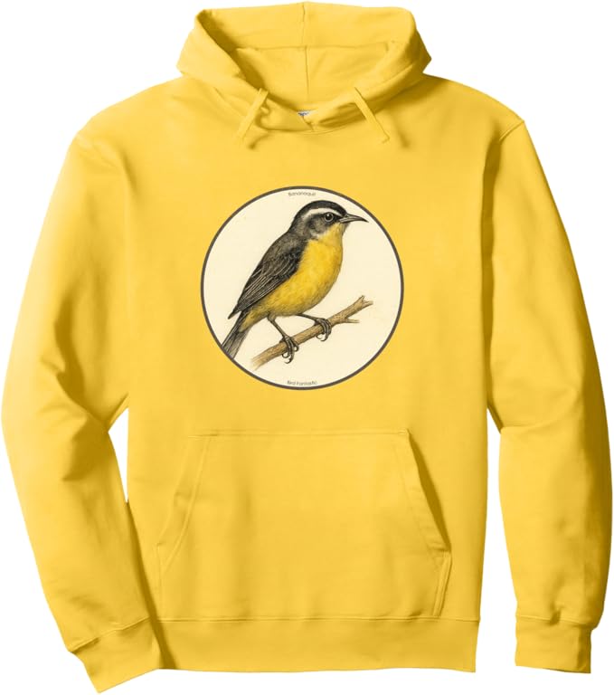 Retro Bananaquit Hoodie – Vintage Bird Design Sweatshirt