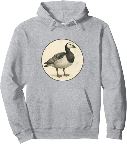 Retro Barnacle Goose Hoodie – Vintage Bird Design Sweatshirt