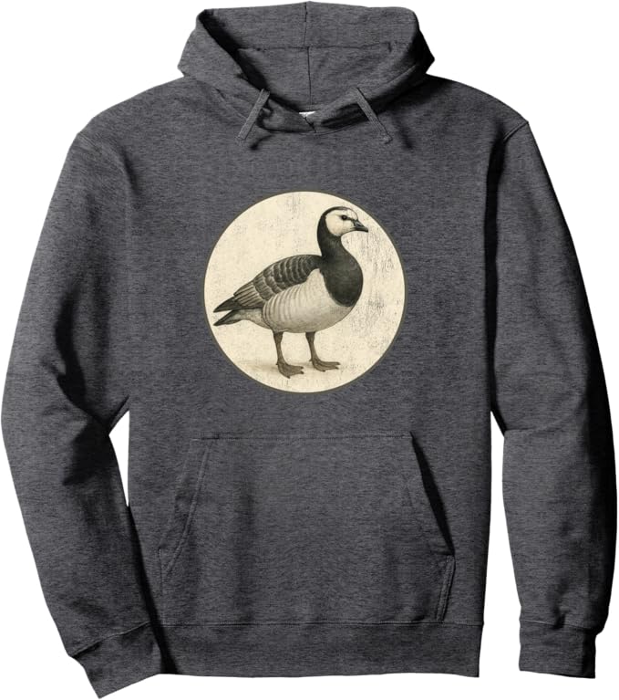 Retro Barnacle Goose Hoodie – Vintage Bird Design Sweatshirt