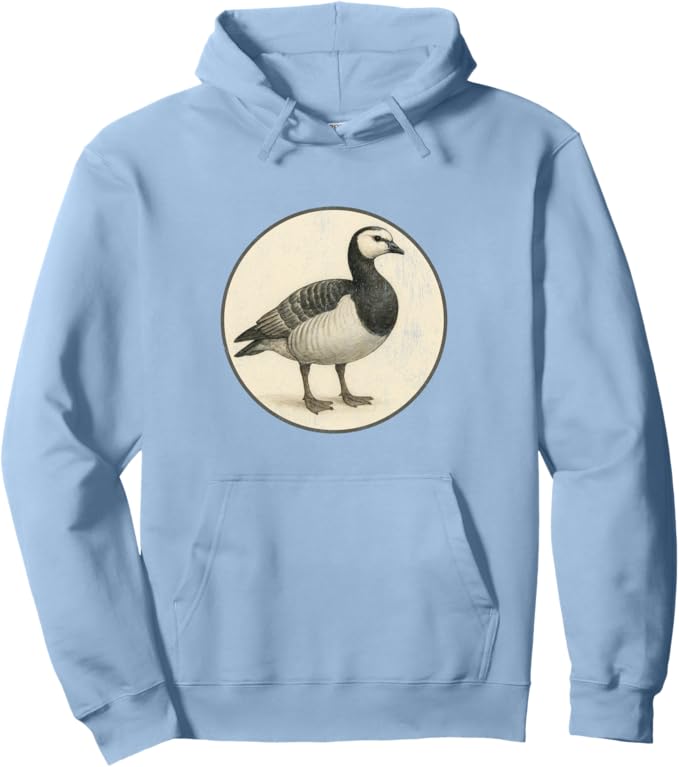 Retro Barnacle Goose Hoodie – Vintage Bird Design Sweatshirt