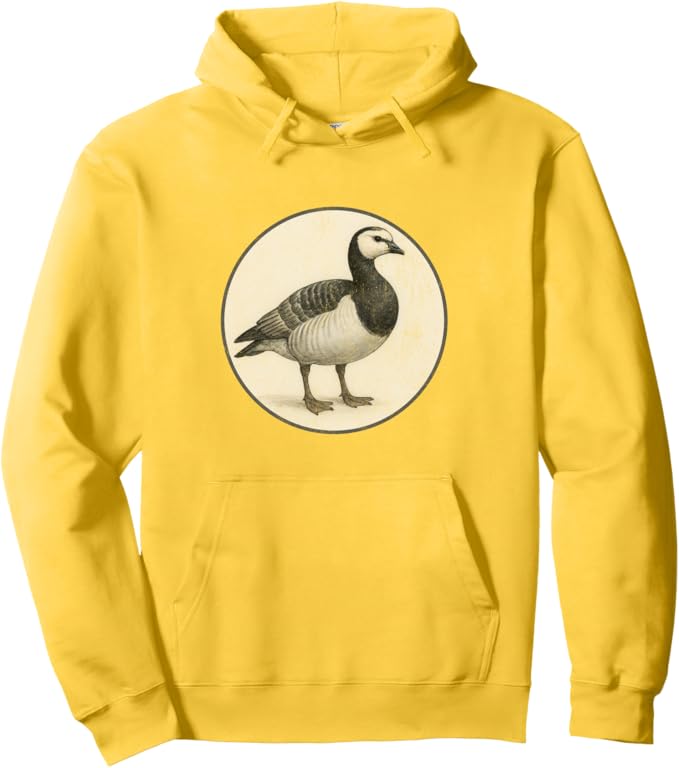 Retro Barnacle Goose Hoodie – Vintage Bird Design Sweatshirt