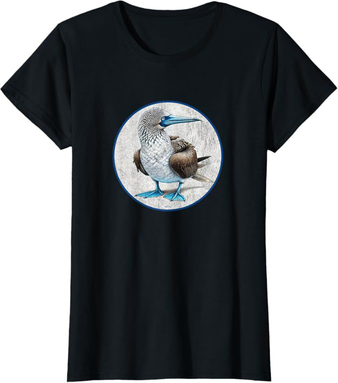 Blue Footed Booby Women's Graphic Tee by Bird.fan