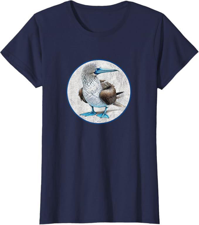 Blue Footed Booby Women's Graphic Tee by Bird.fan