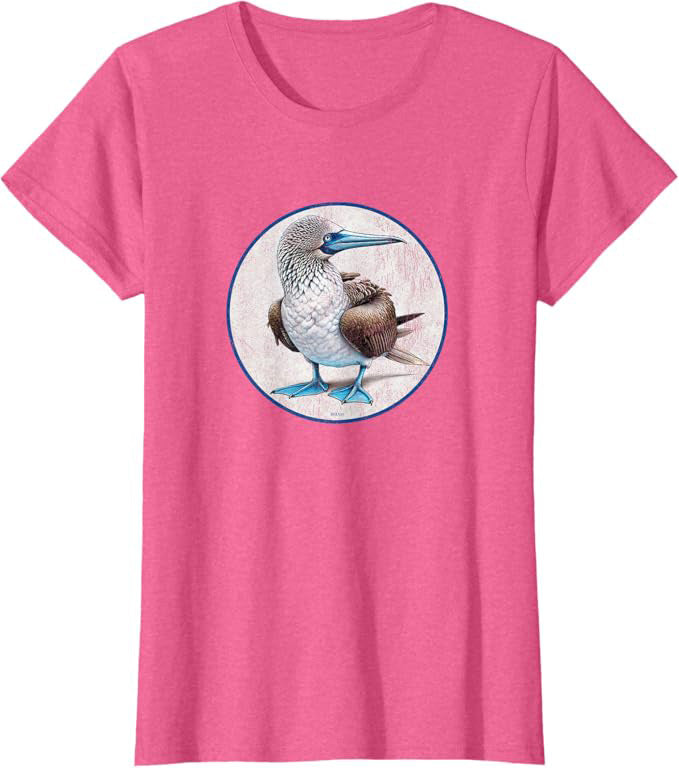 Blue Footed Booby Women's Graphic Tee by Bird.fan