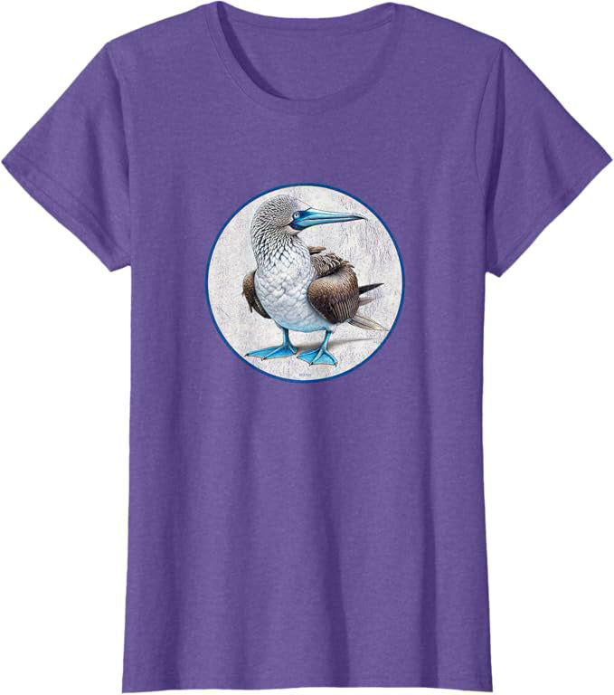 Blue Footed Booby Women's Graphic Tee by Bird.fan