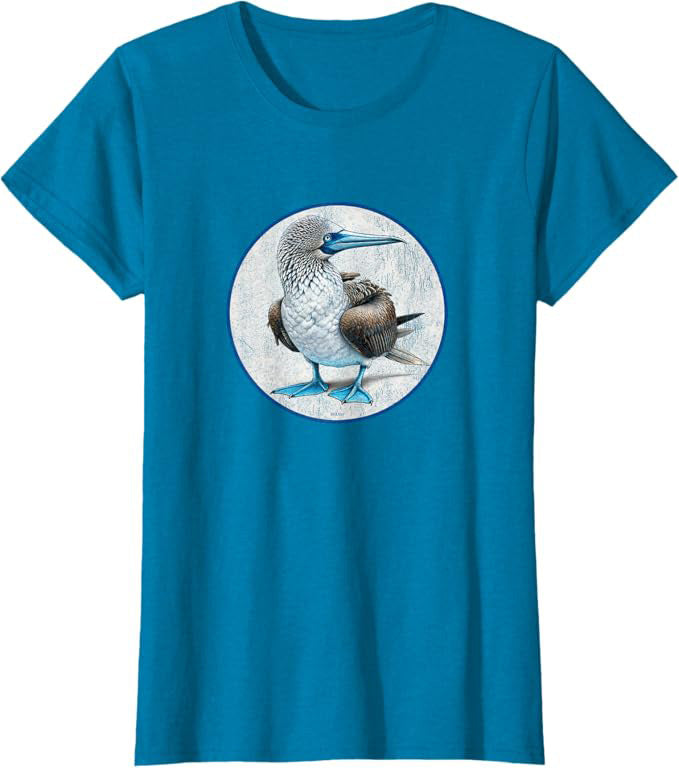 Blue Footed Booby Women's Graphic Tee by Bird.fan