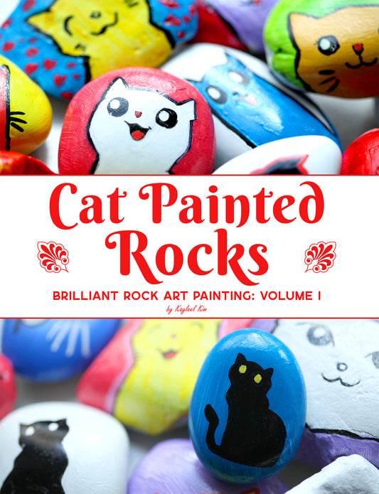 Cat Painted Rocks: Brilliant Rock Art Painting Volume 1
