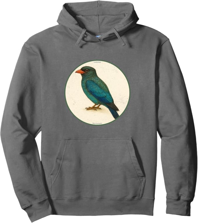 Retro Dollarbird Hoodie – Vintage Bird Design Sweatshirt