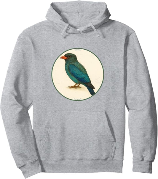 Retro Dollarbird Hoodie – Vintage Bird Design Sweatshirt