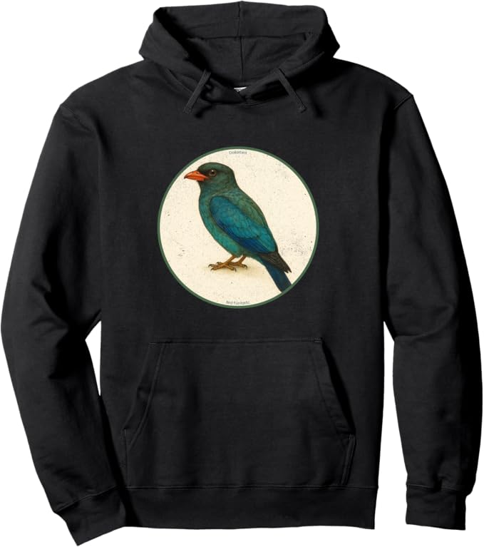 Retro Dollarbird Hoodie – Vintage Bird Design Sweatshirt