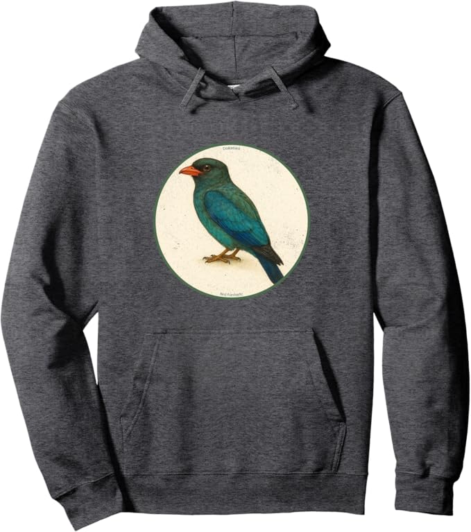 Retro Dollarbird Hoodie – Vintage Bird Design Sweatshirt